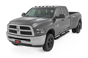 Ram 1500 Running Boards - Rough Country - AC2 - Amber/White - '10-'25